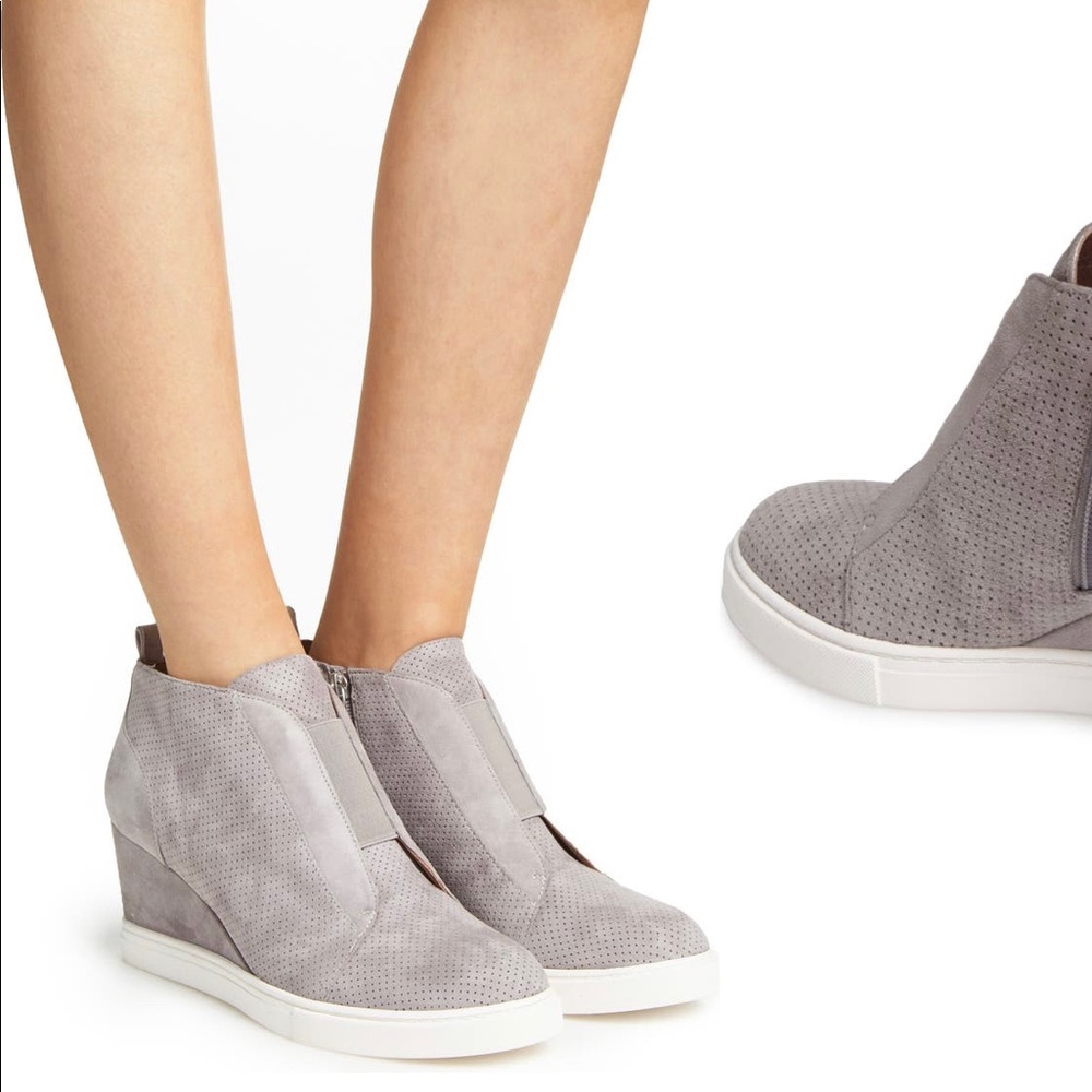 Linea Paolo wedge sneaker